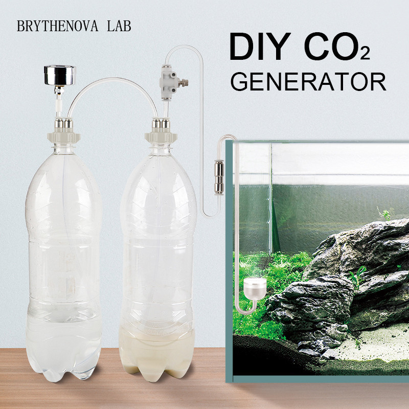 Planted Aquarium Tank Kit - Генератор CO2 для аквариума с растениями,