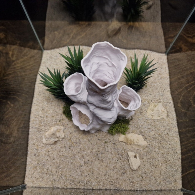 Aquarium Plants For Sale - Горячая распродажа: 3D-печатный коралловый туннель-убежище, декор