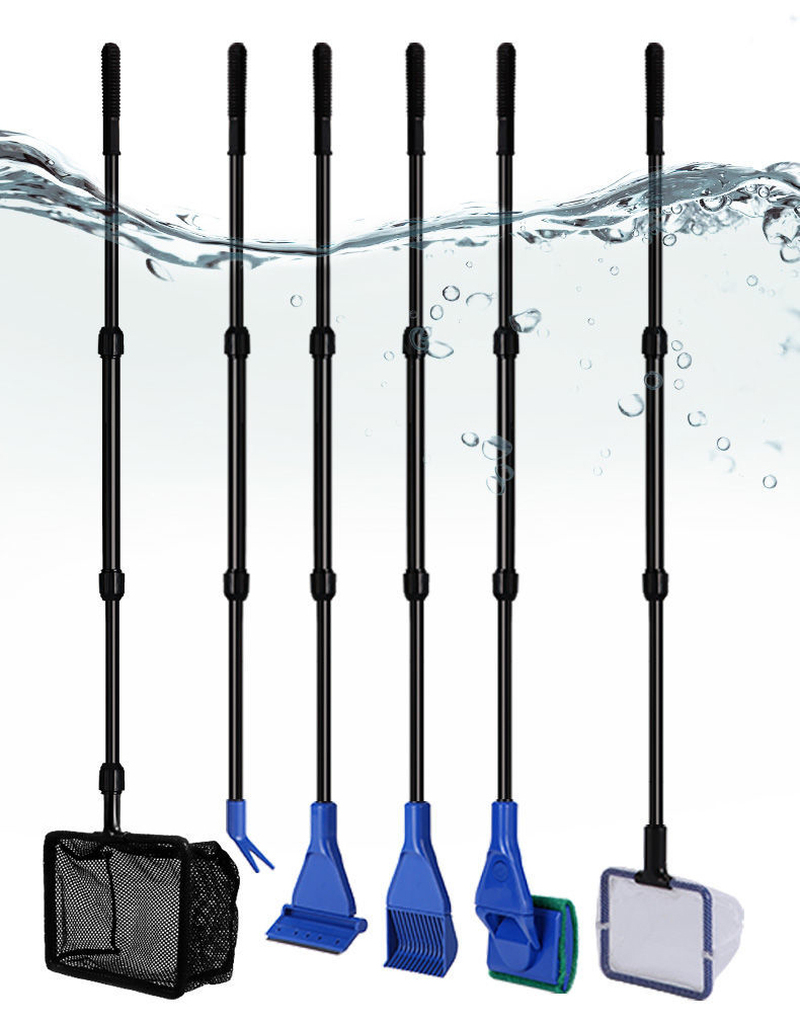 Planted Aquarium Cleaning Kit - 6-в-1 наборы инструментов для чистки аквариума,
