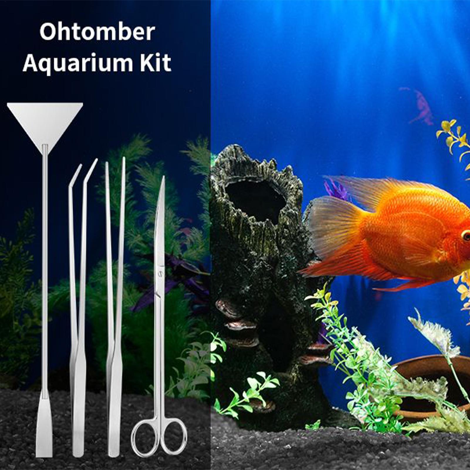 4 шт. набор инструментов для а – обзор и цена Planted Aquarium Cleaning Kit